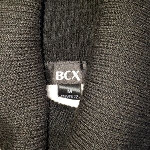 BCX Sweaters - BCX sweater v stripes turtle neck size M - H10 BCX Sweaters - BCX sweater v stripes turtle neck size M - H10